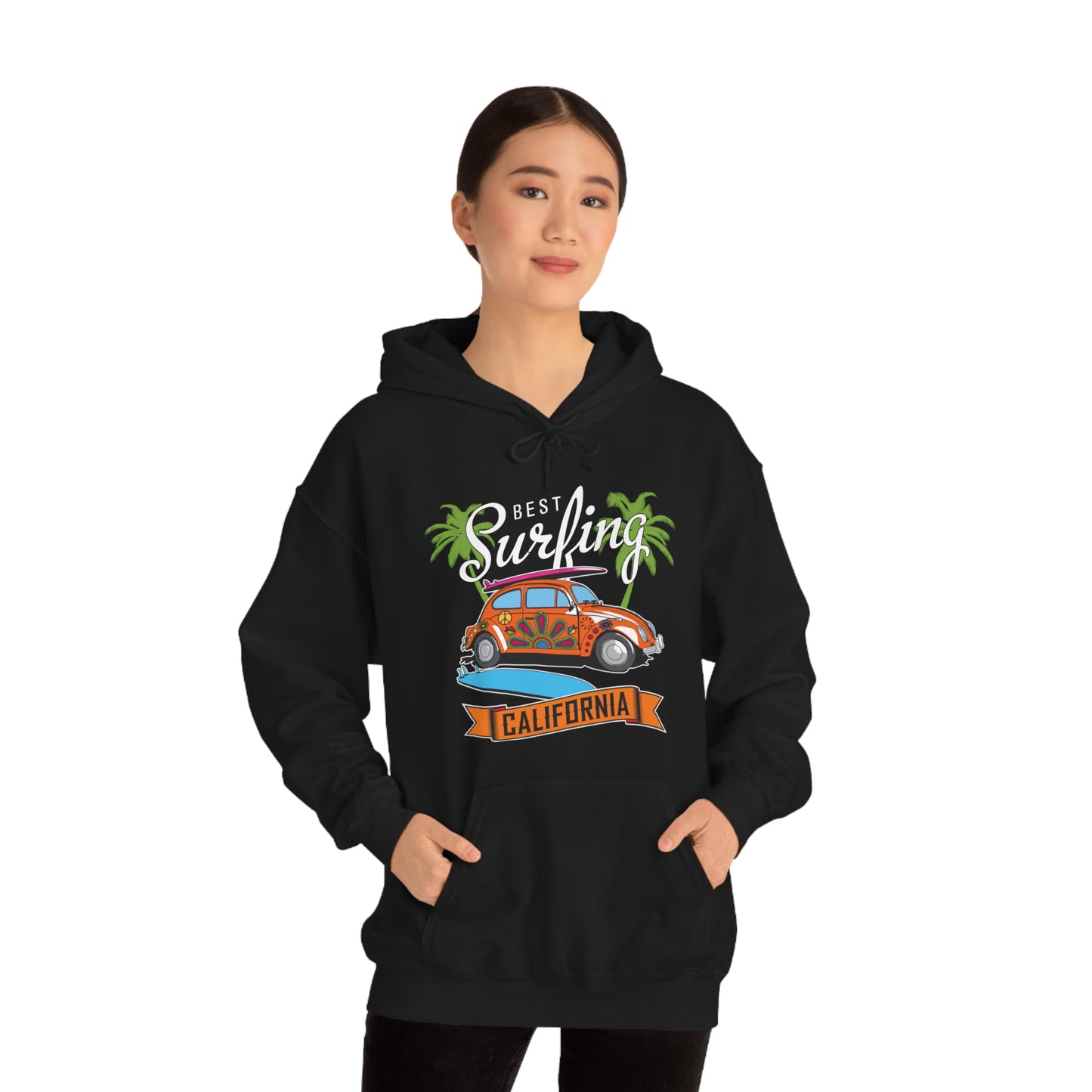 Best Surfing California Buggy Hoodie