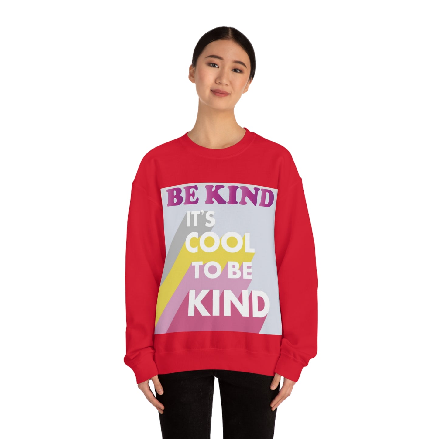 It's Cool to Be Kind Crewneck Sweatshirt