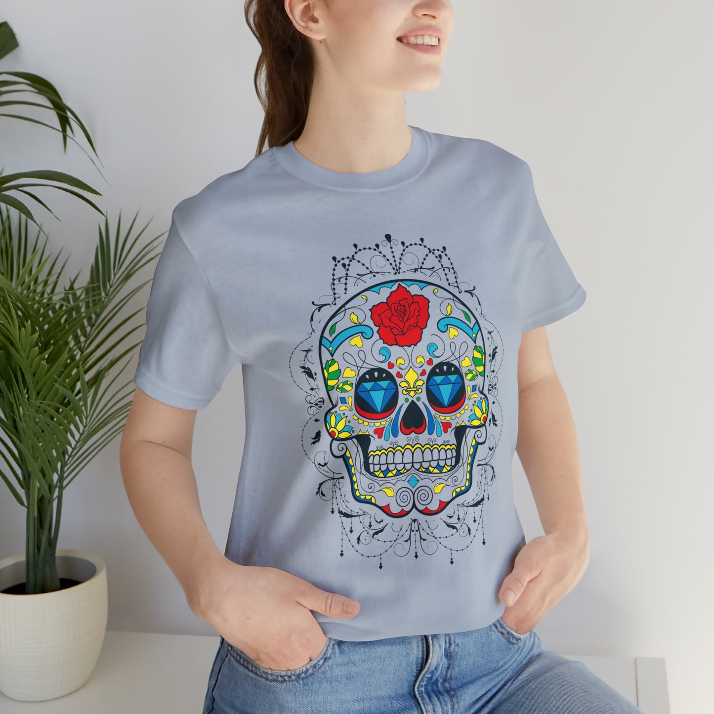 Day of the Dead Diamond Eyes T-Shirt