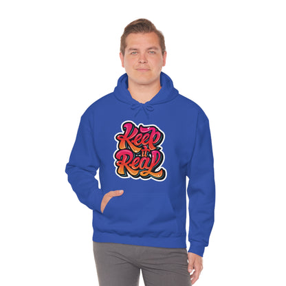 Keep it real colorful graffiti logo Hoodie