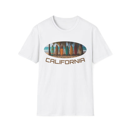 California beautiful surfer beach T-Shirt