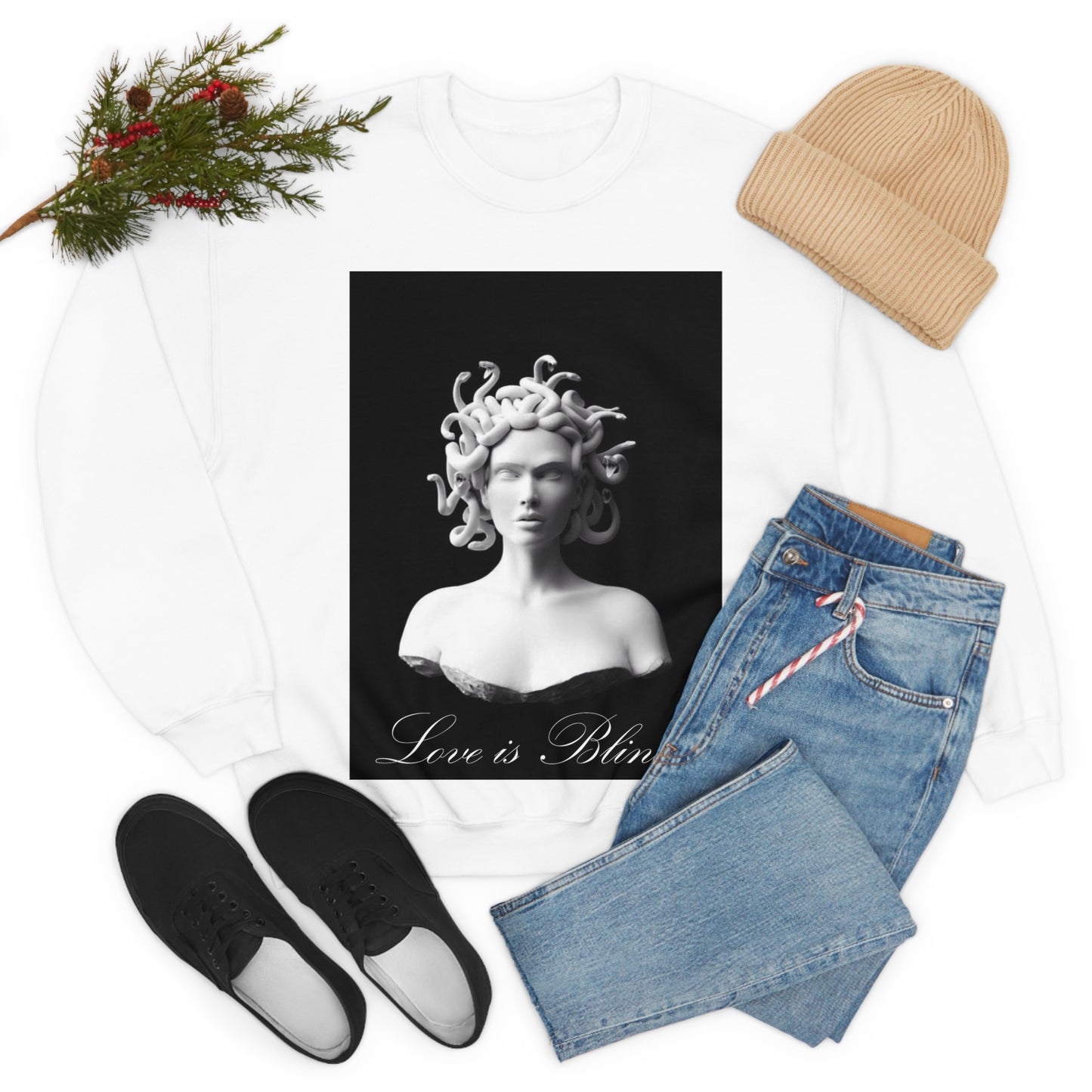 Love Is Blind Medusa Crewneck Sweatshirt