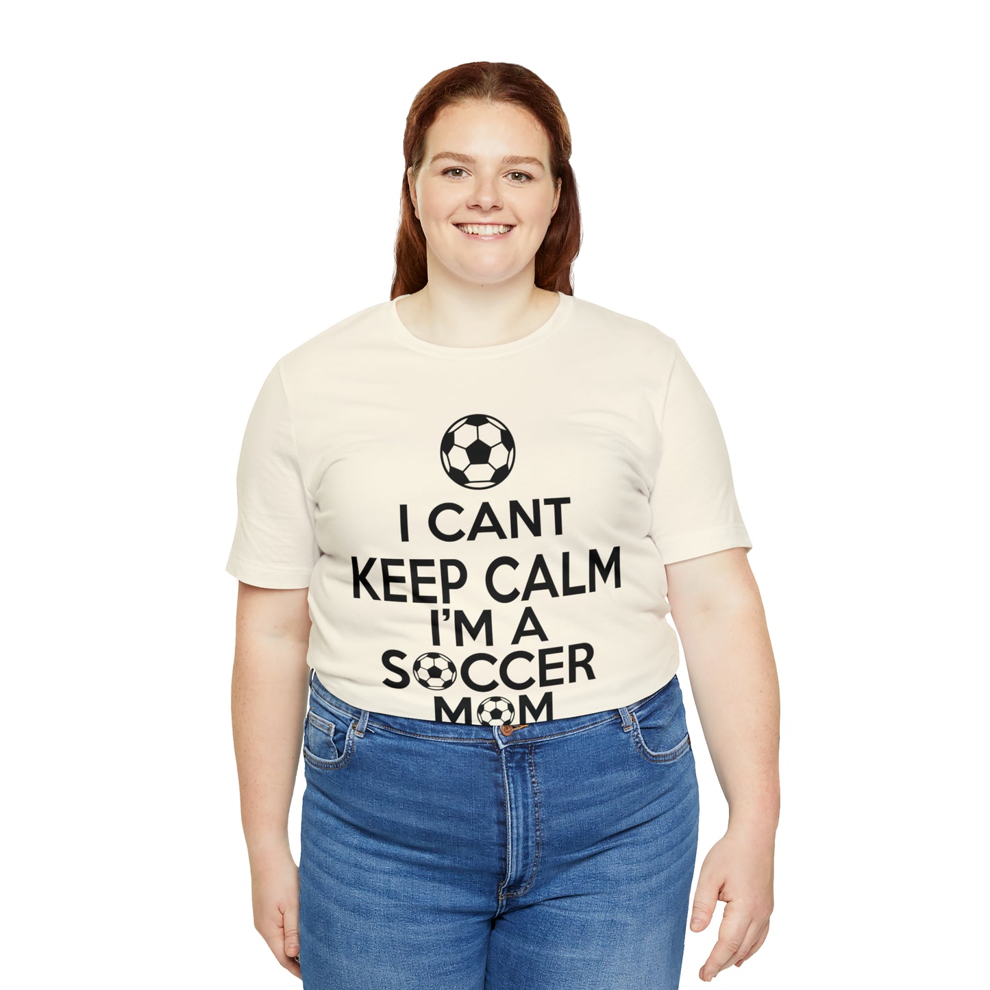 I can't keep calm I'm a soccer mom T-Shirt