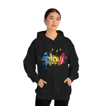 Play colorful graffiti Hoodie