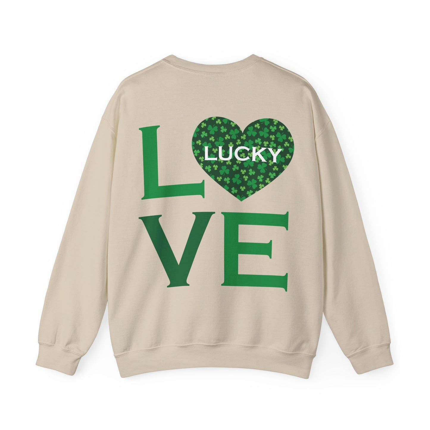 Lucky love St. Patrick's Crewneck Sweatshirt