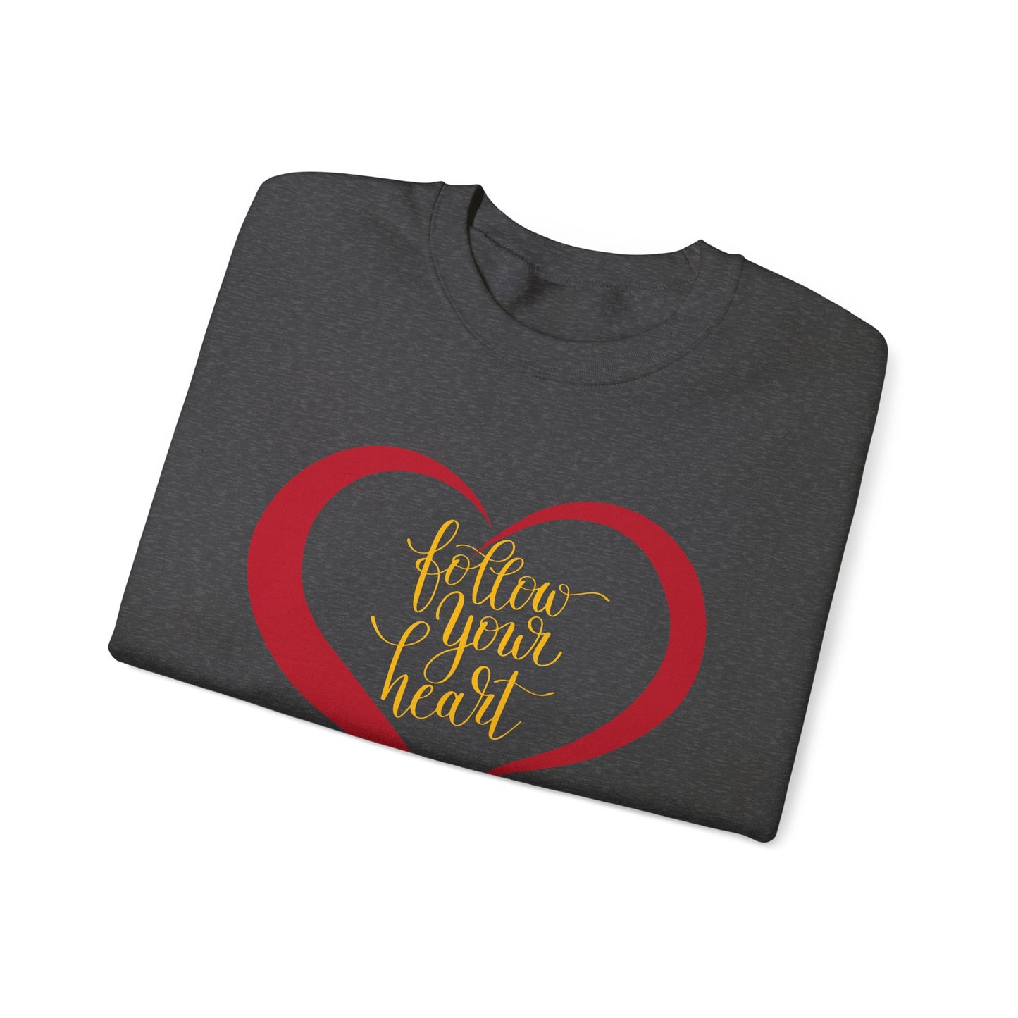 Follow your heart Crewneck Sweatshirt