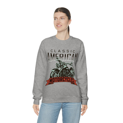 Classic American motorcycles Crewneck Sweatshirt