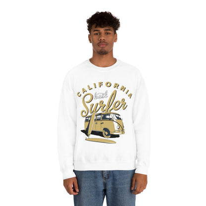 California-Best surfer Crewneck Sweatshirt