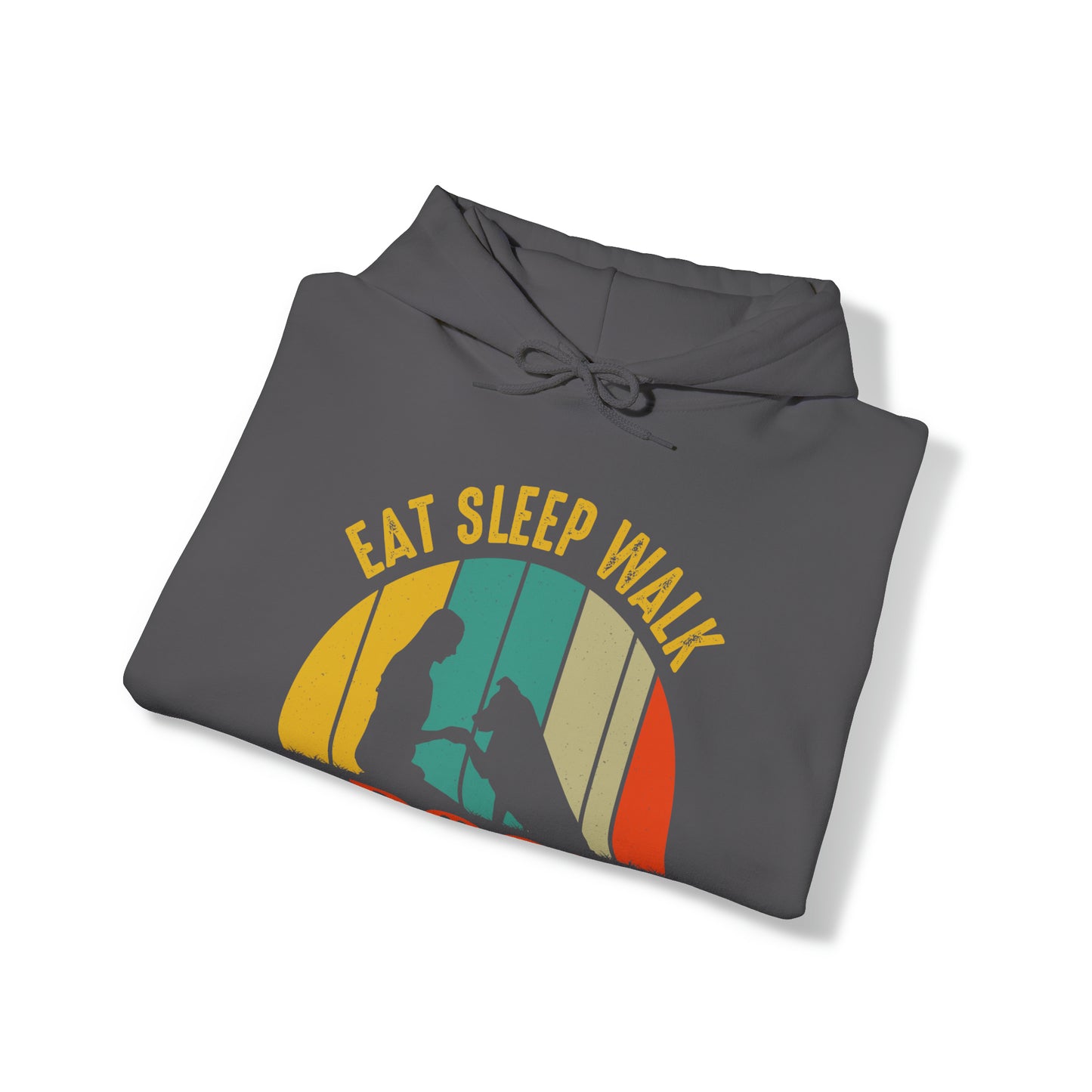 Eat sleep walk dogs vintage Hoodie