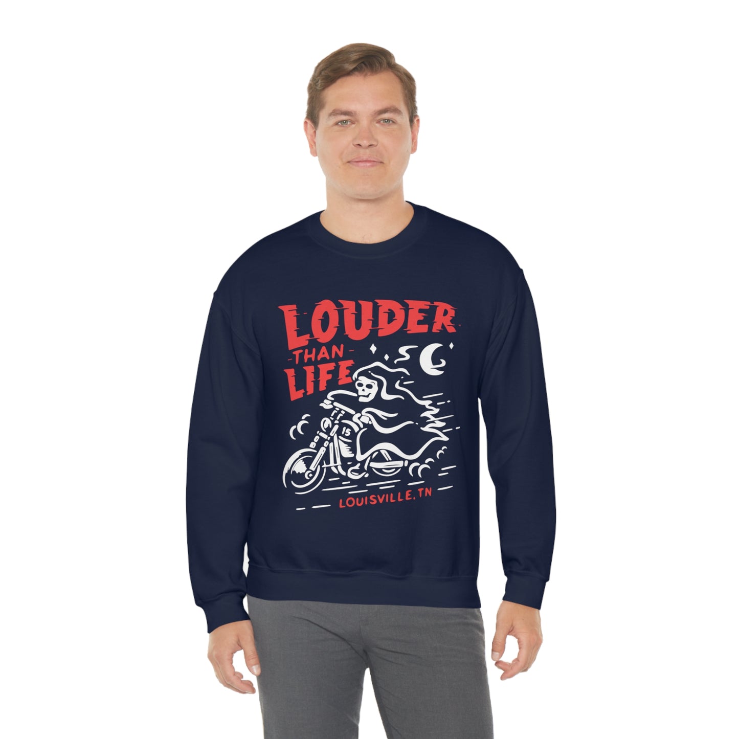 louder than life Crewneck Sweatshirt