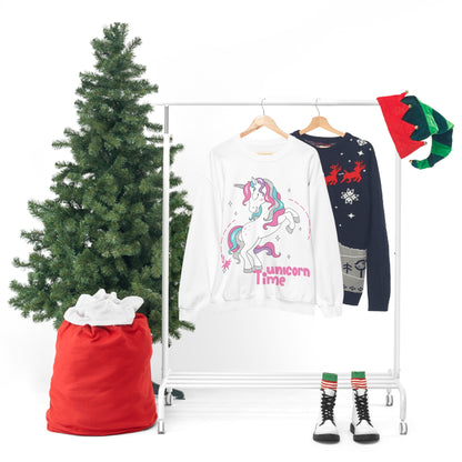 Unicorn time Crewneck Sweatshirt