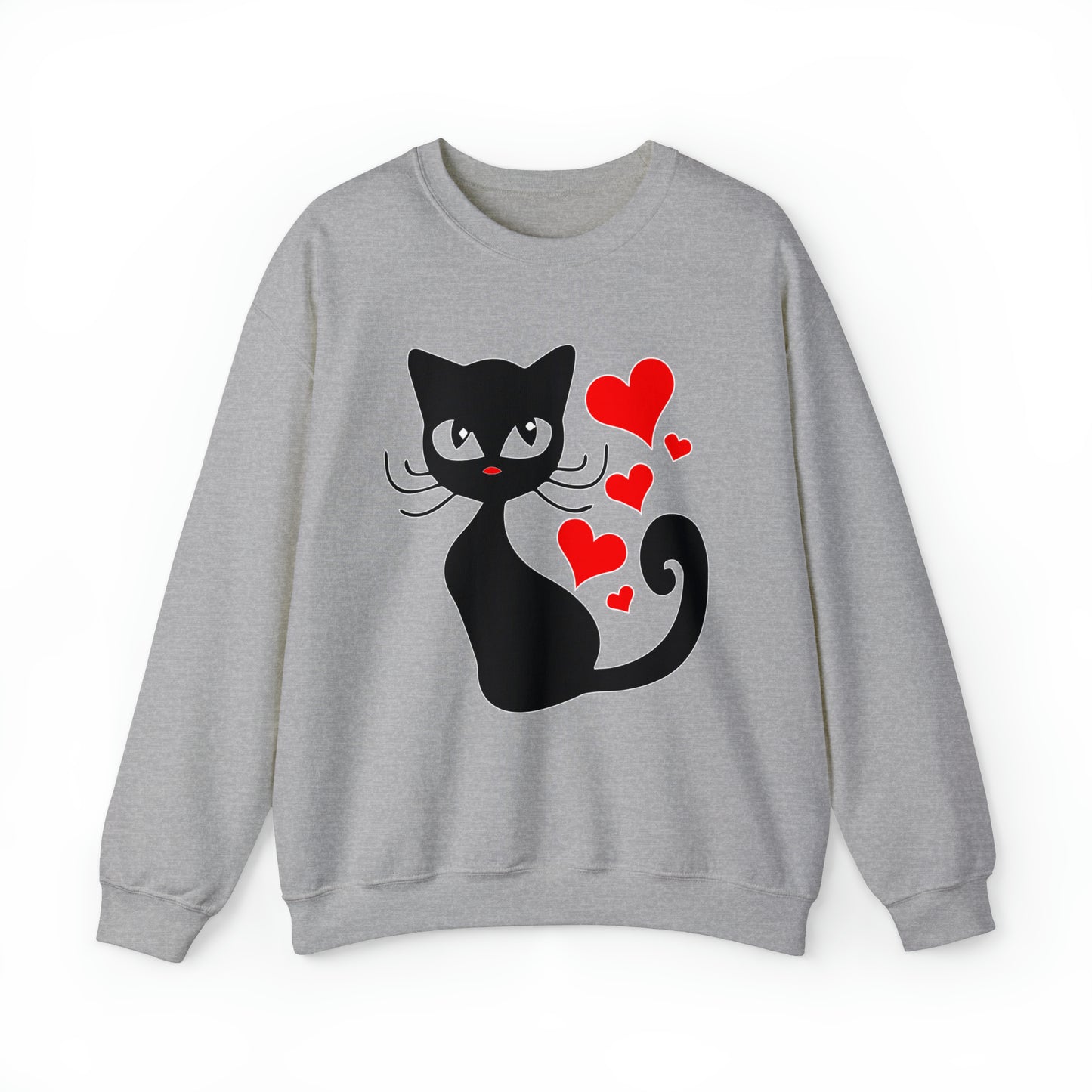 Sexy black cat Crewneck Sweatshirt