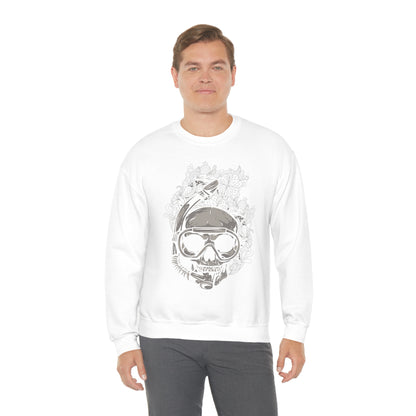 Skull Diver Crewneck Sweatshirt