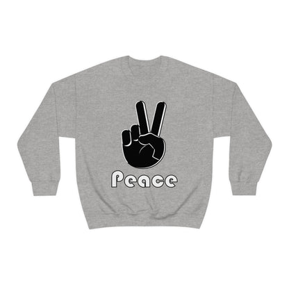 Peace Hand Crewneck Sweatshirt