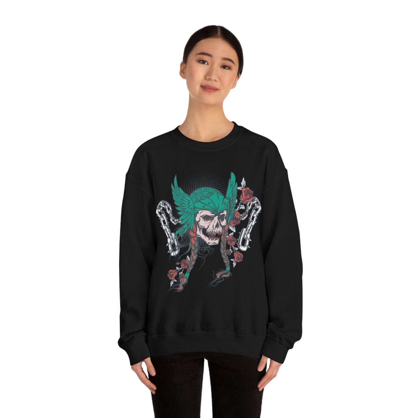 Chained Up Warrior Crewneck Sweatshirt