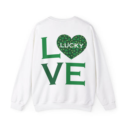 Lucky love St. Patrick's Crewneck Sweatshirt