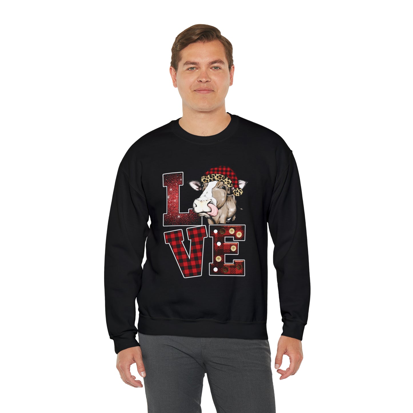 Cow love Crewneck Sweatshirt