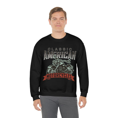 Classic American motorcycles Crewneck Sweatshirt