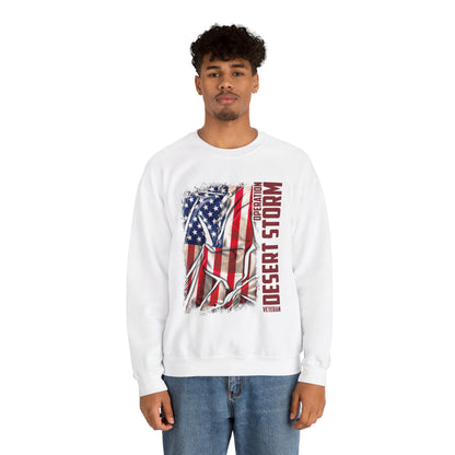 Operation desert storm Veteran Crewneck Sweatshirt