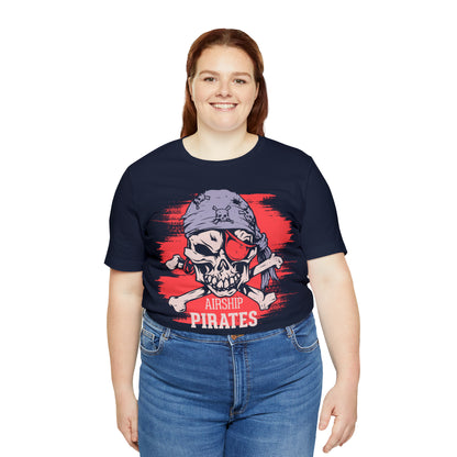 Airship Skull Pirate T-Shirt