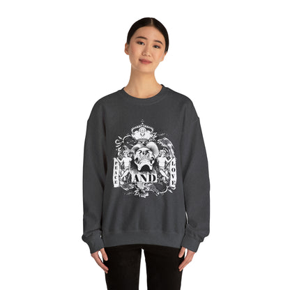 Peace and Love Demon to Angels Crewneck Sweatshirt