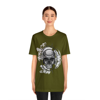 Skull Chain Splatter T-Shirt