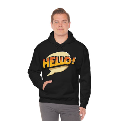 Hello! colorful Hoodie