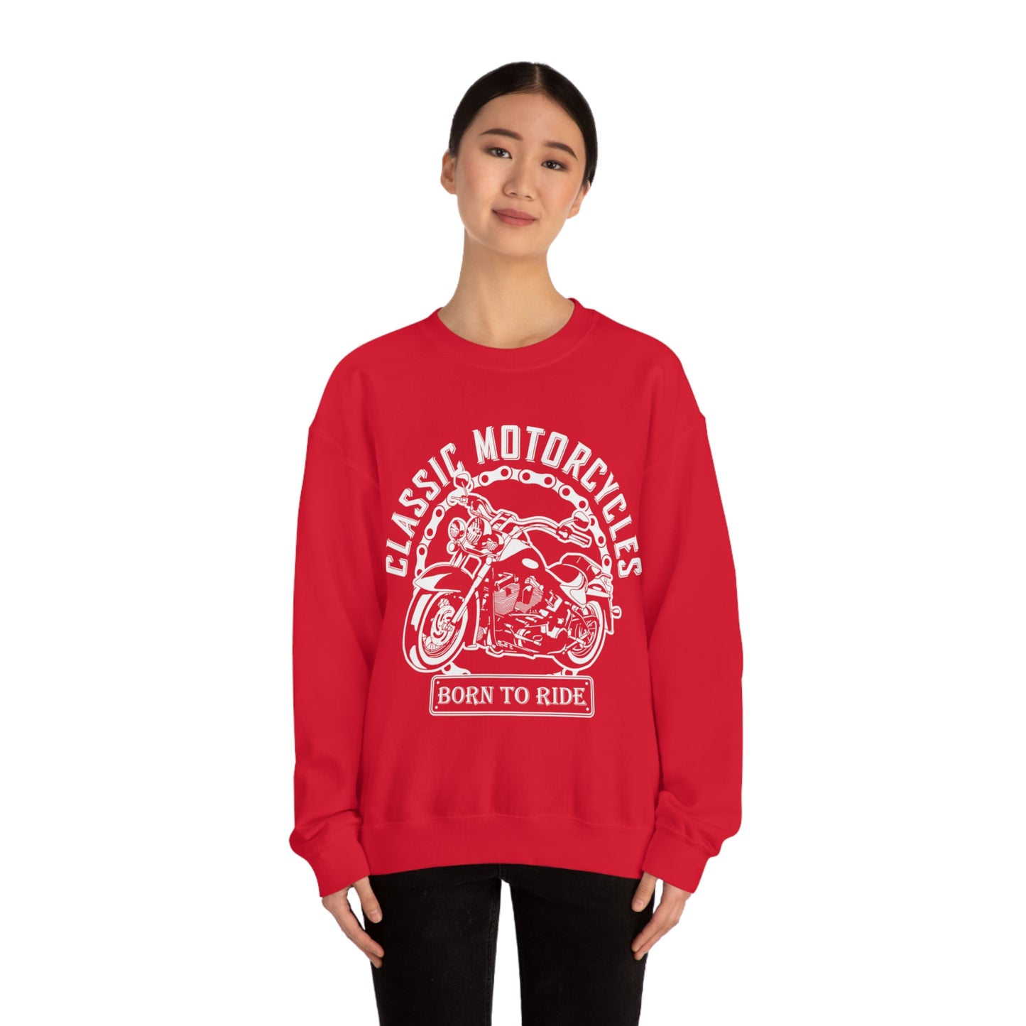 American cycles born to ride Crewneck Sweatshirt