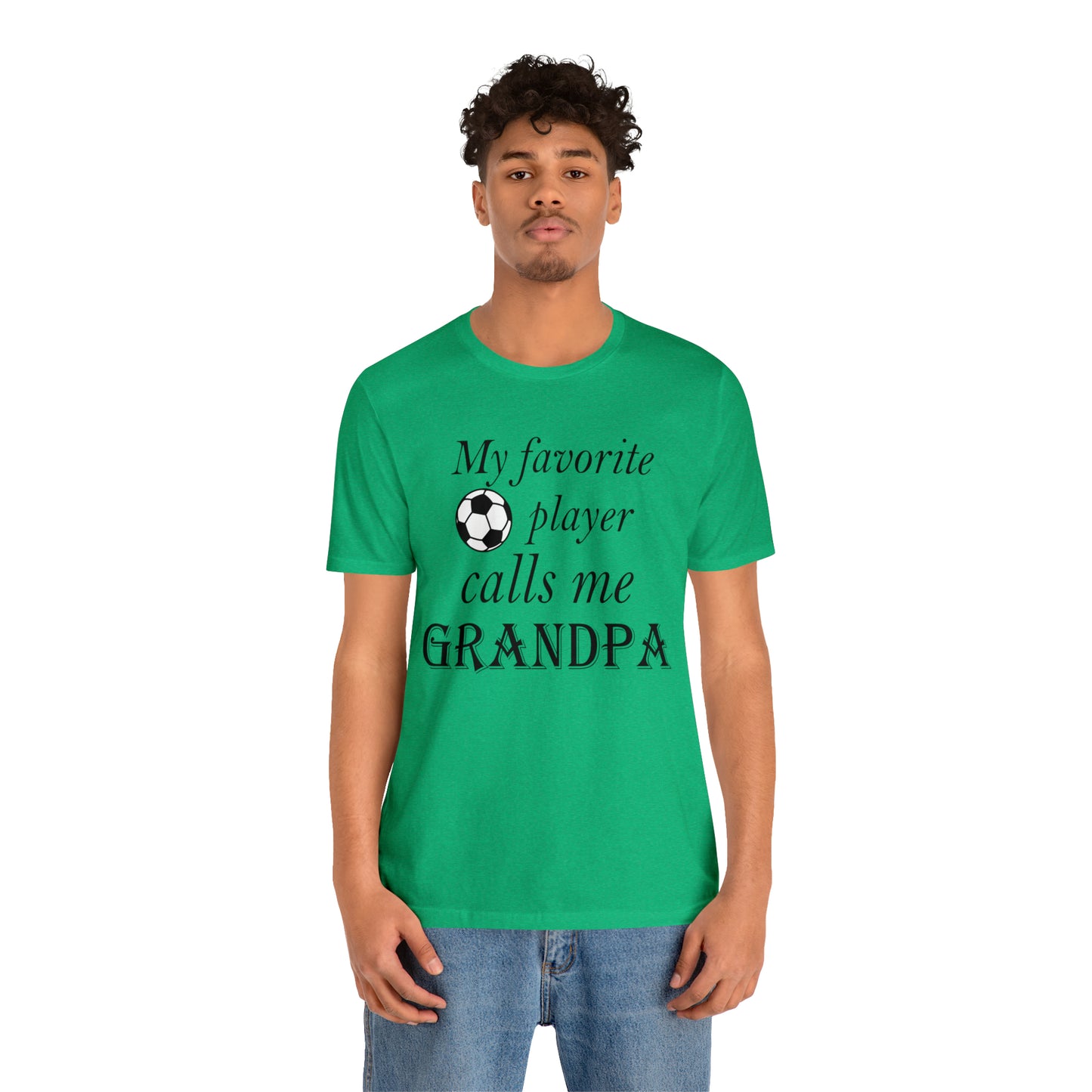 Grandpa Favorite Soccer Player T-Shirt