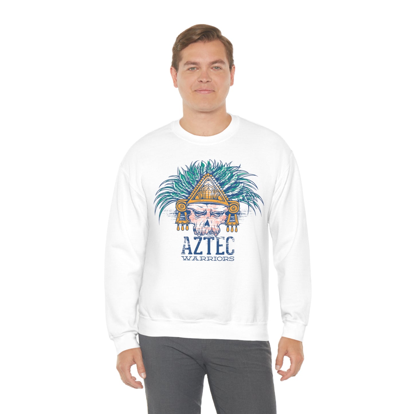 Aztec Warrior Crewneck Sweatshirt