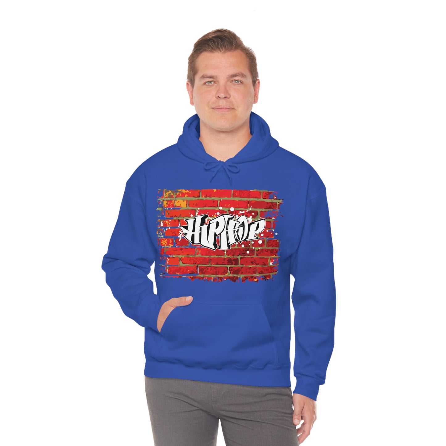 Hip Hop graffiti on the wall Hoodie