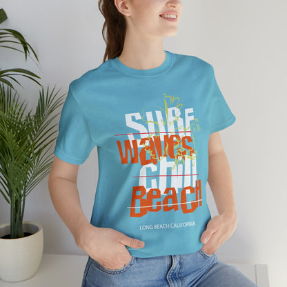 Surf Waves Chill Beach T-Shirt