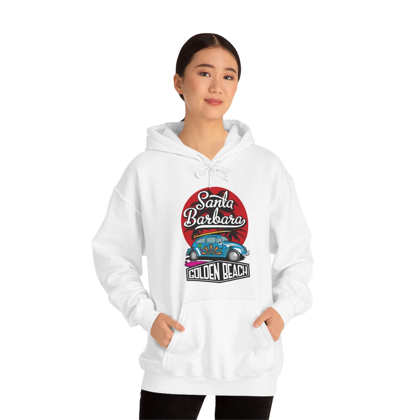 Golden Beach Buggy Hoodie