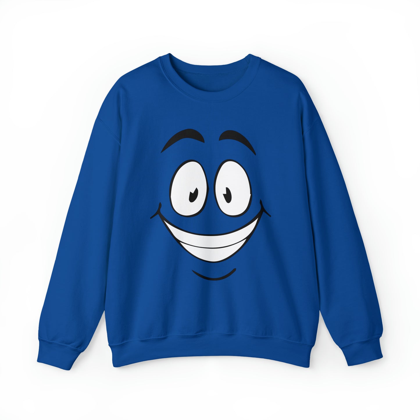 Big smile face Crewneck Sweatshirt