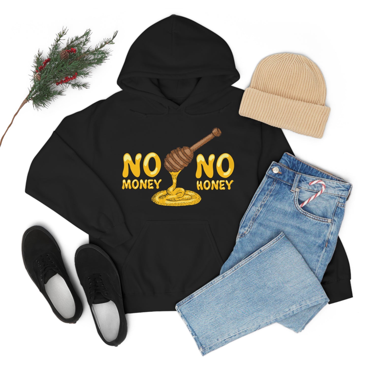 No money no honey Hoodie