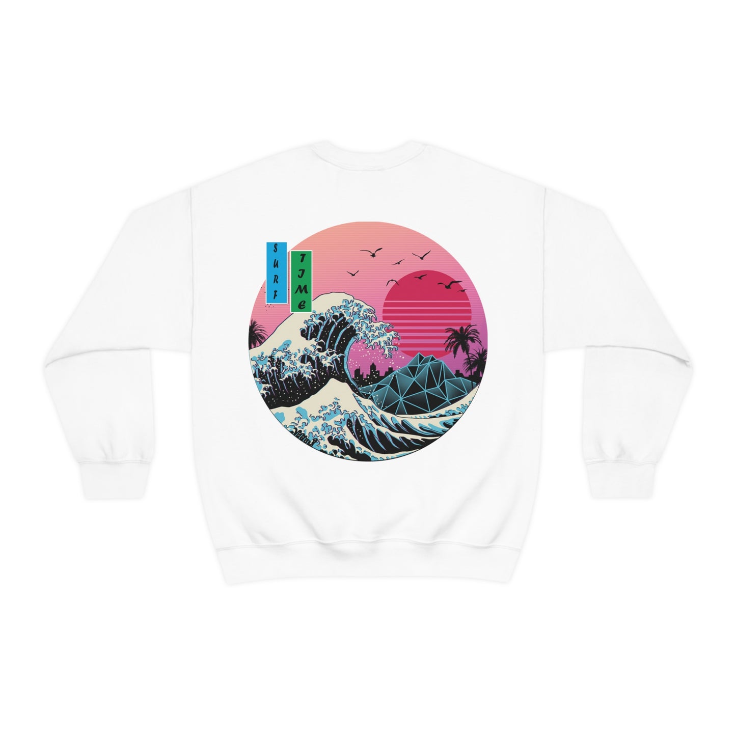 Surf Time Japan Crewneck Sweatshirt