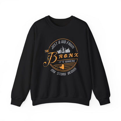 Just a kid from the Bronx Crewneck Sweatshirt