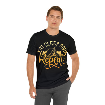 Eat Sleep Camp Repeat T-Shirt