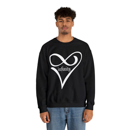 Infinity Love Heart symbol Crewneck Sweatshirt