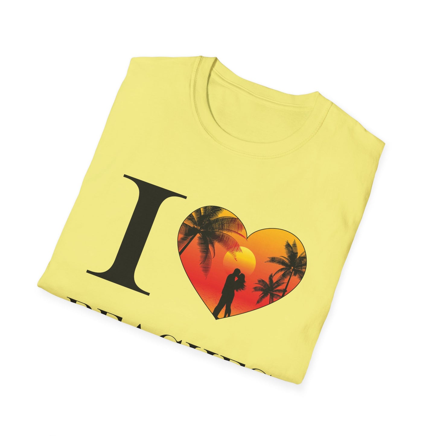 I Love Beaches T-Shirt