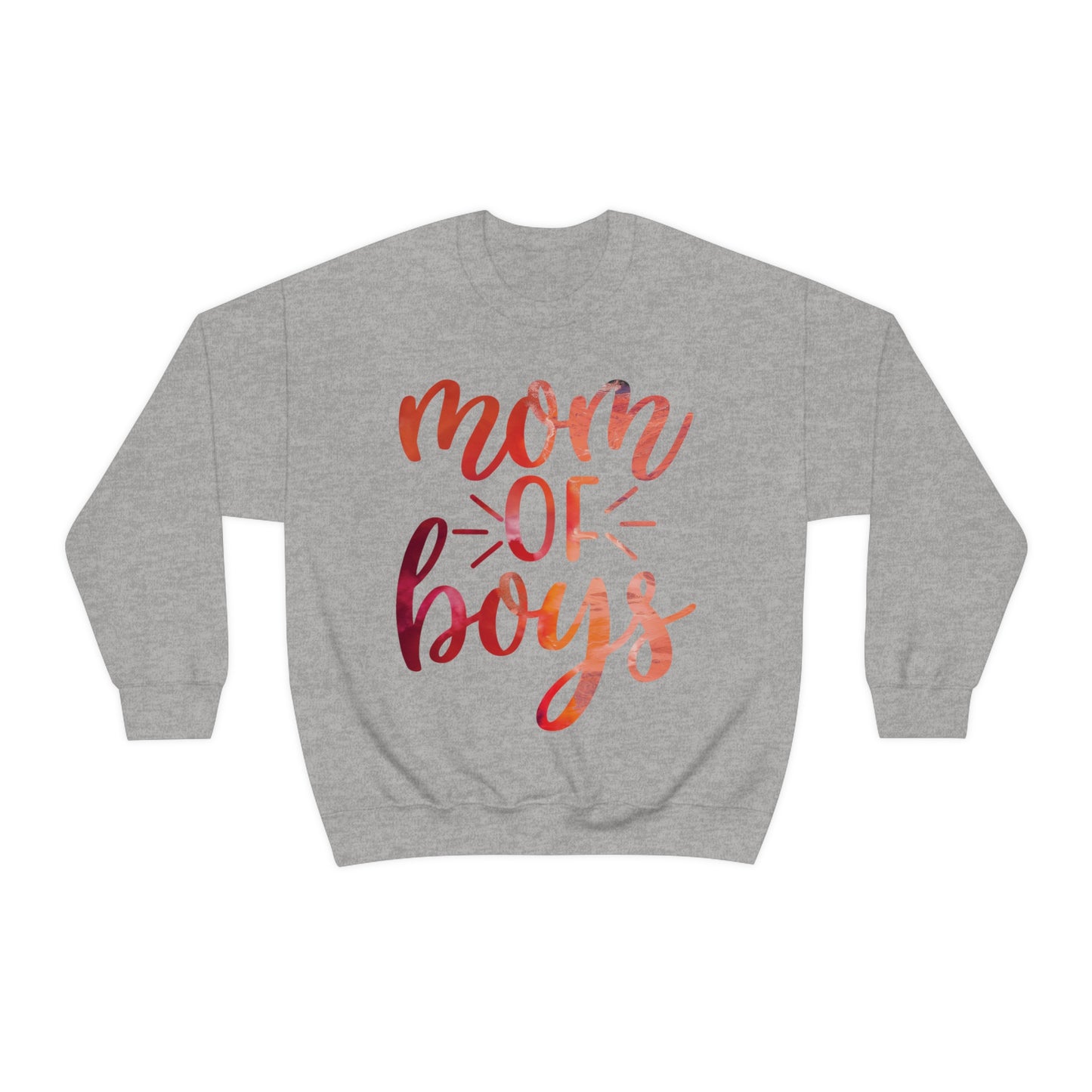 mom of boys Crewneck Sweatshirt