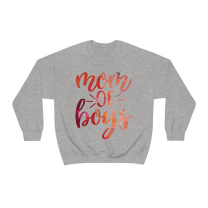 mom of boys Crewneck Sweatshirt