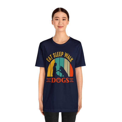 Eat sleep walk dogs vintage T-Shirt