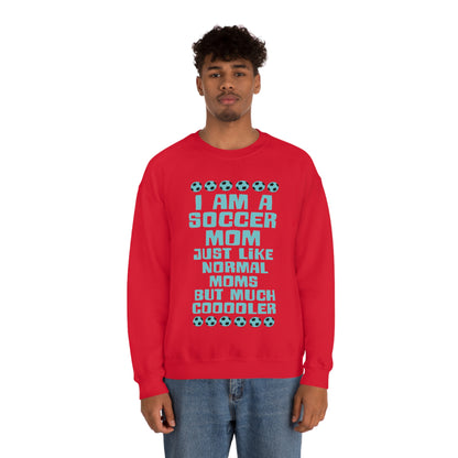 Cooler soccer mom Crewneck Sweatshirt