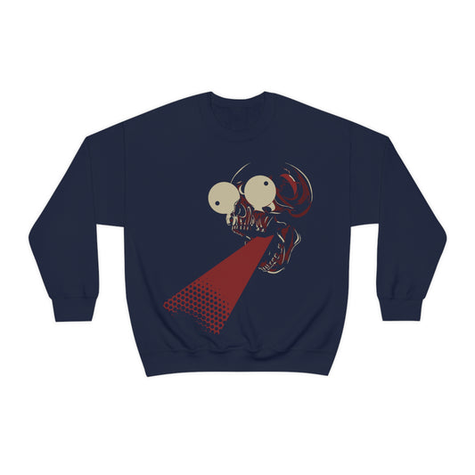 Big Eye Skully Crewneck Sweatshirt