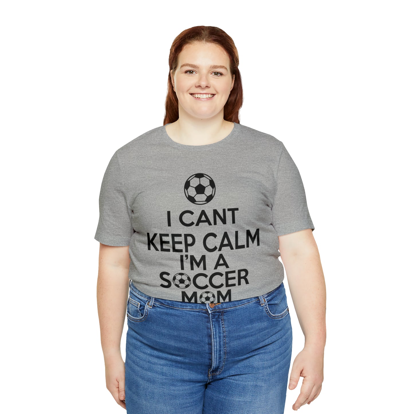 I can't keep calm I'm a soccer mom T-Shirt