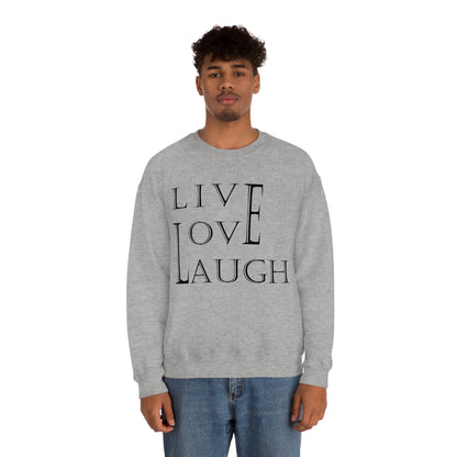 Live Love Laugh Crewneck Sweatshirt