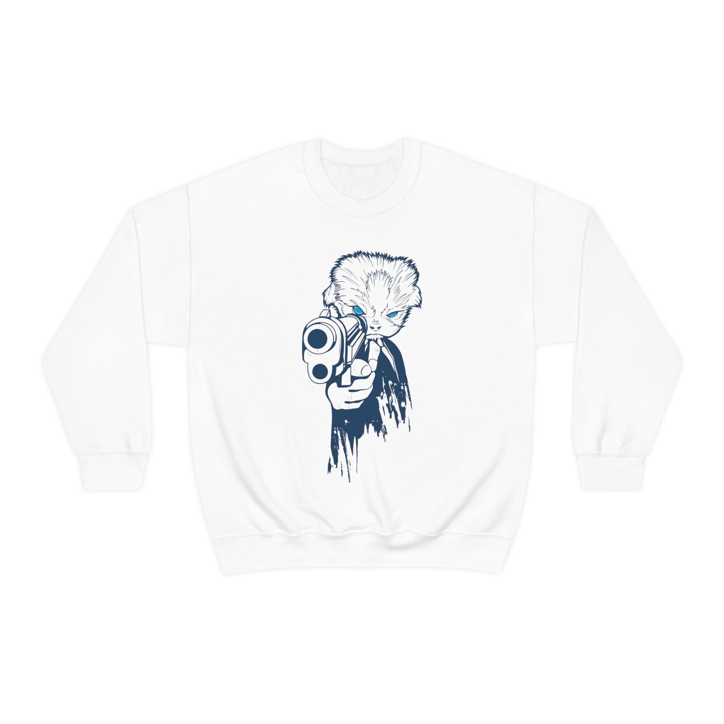 Freeze Pussycat Crewneck Sweatshirt