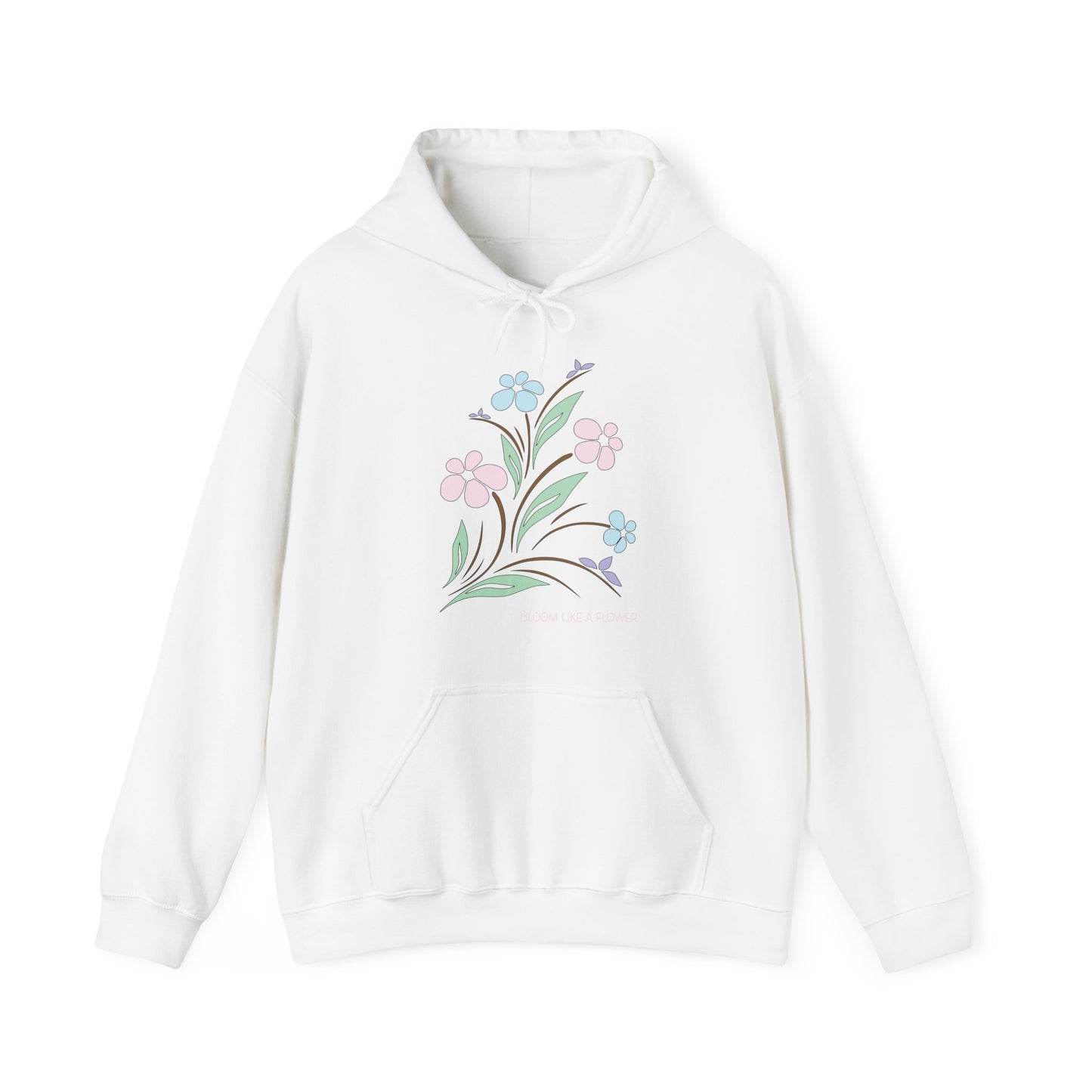 Bloom like a flower Hoodie