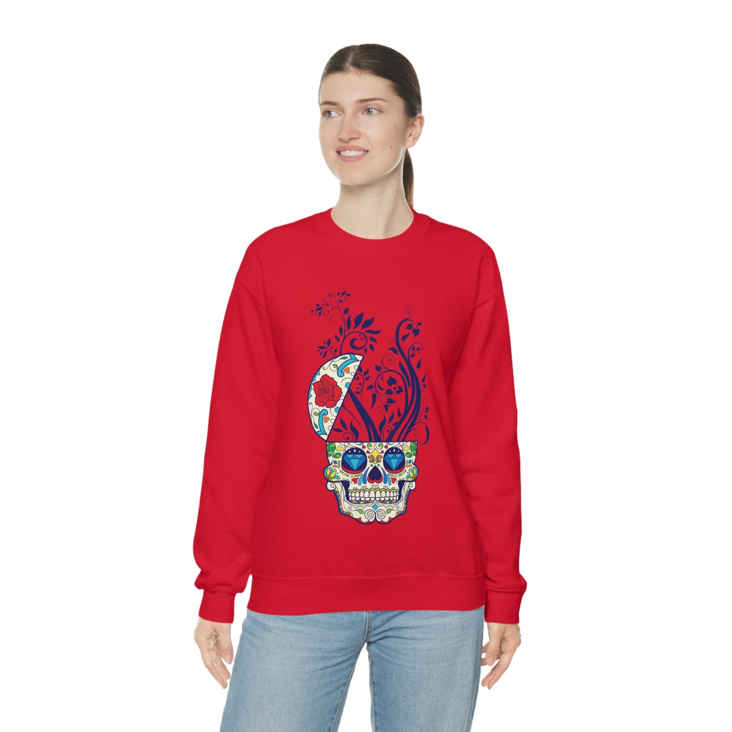 Day of the Dead Plant Crewneck Sweatshirt